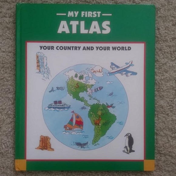 📚 My First Atlas Big Book - Picture 1 of 3